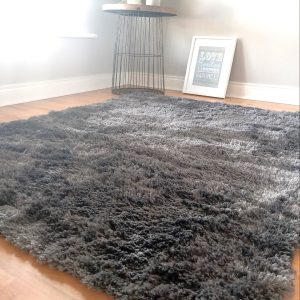 SAVI washable rug grey