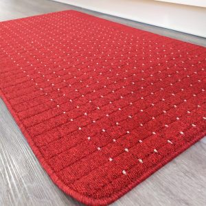 Candy Red Washable Rug