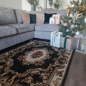 Traditional Excel Rug Green